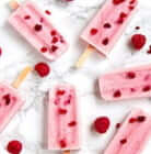 Raspberry ice cream